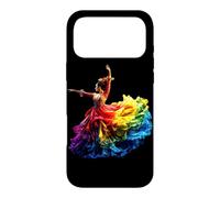Danseuse de Flamenco Robe Colorée Arc-en-Ciel Flamenco Coque pour iPhone 17 Pro Max