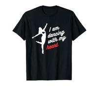 Danseuse de Gymnastique Rythmique Citation Gymnaste T-Shirt Graphique avec Valeur