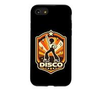 Danseuse Disco rétro des années 70, Groove Funky Vintage Coque pour iPhone SE (2020) / 7/8