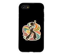 Danseuse Disco rétro des années 70, Groove Funky Vintage Coque pour iPhone SE (2020) / 7/8