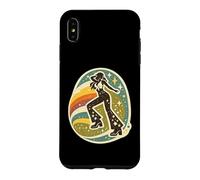 Danseuse Disco rétro des années 70, Groove Funky Vintage Coque pour iPhone XS Max