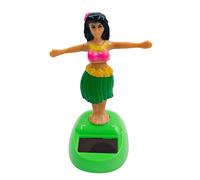 Danseuse Hawaienne Voiture, Figurine Solaire Dansante, Danseuse Hawaienne Voiture Qui Bouge, Créativité Figurine Hawaïenne Voiture Décoration De Voiture Solaire Danse Jouet Bureau Fournitures