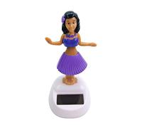 Danseuse Hawaienne Voiture, Figurine Solaire Dansante, Danseuse Hawaienne Voiture Qui Bouge, Créativité Figurine Hawaïenne Voiture Décoration De Voiture Solaire Danse Jouet Bureau Fournitures