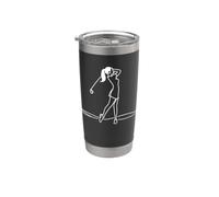 Danseuse Ligne Art Passionné Gobelet isotherme en acier inoxydable double paroi