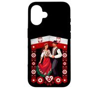 Danseuses folkloriques Traditionnelles polonaises Coque pour iPhone 16