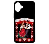 Danseuses folkloriques Traditionnelles polonaises Coque pour iPhone 16 Plus