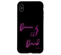 Dansez comme David Worship Faith Dancer Écriture Amoureux de la Danse Coque pour iPhone XS Max