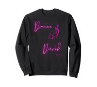 Dansez comme David Worship Faith Dancer Écriture Amoureux de la Danse Sweatshirt