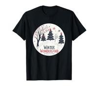 Dansez dans la Neige avec ce Dicton Winter Wonderland T-Shirt