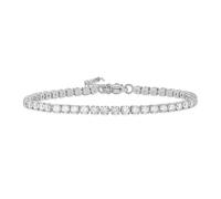 Dansk Copenhagen, Femme, Accessoires, Gris, Taille: ONE Size Bracelet Chaîne Imperméable en Cristal CZ