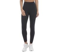 Danskin Legging Taille Haute avec Contour collé, Sel Noir, M Femme