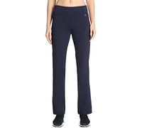 Danskin Pantalon de Yoga pour Femme, Bleu Marine, M