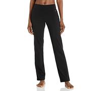Danskin Pantalon de Yoga pour Femme, Noir, XS