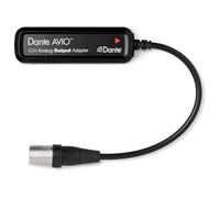 Dante Adaptateur de sortie analogique AVIO ADP-DAO-0X1 XLR 1 canal – Plug-and-play