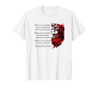 Dante Alighieri, Canto III Inferno, Les Portes de l'enfer T-Shirt