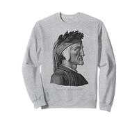 Dante Alighieri Portrait Comédie Divine Purgatory, Hell Sweatshirt