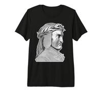 Dante Alighieri Portrait Gustave Dore Divine Comédie T-Shirt Haut de Gamme