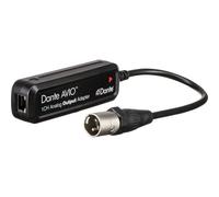 Dante Avio Analog Output 0x1 adaptateur XLR - Dante