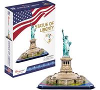 Puzzle 3D GENERIQUE Puzzle 39 Pièces : Puzzle 3D - New-York : Statue de la Liberté, Cubic Fun
