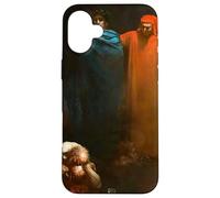 Dante et Virgile dans Le neuvième Cercle de l'enfer Gustave Dore Coque pour iPhone 16 Plus