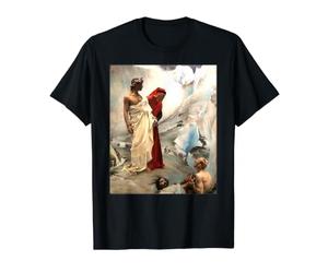 Dante et Virgile en Enfer de Gustave Courtois (1879) T-Shirt Graphique avec Valeur