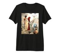 Dante et Virgile en Enfer de Gustave Courtois (1879) T-Shirt Haut de Gamme
