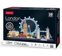 DANTE Petit. Puzzle 3D amusant City Line Londres. Conduite 05324