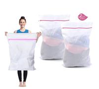 Dantolo Grand Filet Linge60x90cm,2Sacs à linge grands avec fermeture éclair