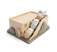 Dantoy BIO Garage with 3 Cars, Multicolour, 34.79 x 27.8 x 16.9 cm