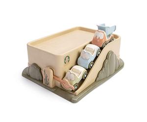 Dantoy BIO Garage with 3 Cars, Multicolour, 34.79 x 27.8 x 16.9 cm