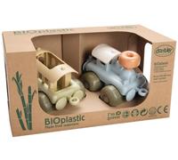 Dantoy Bio Jeu de Train Chemin Fer Kinder-Spielzeug Lok Wagon Sable Cadeau Boîte