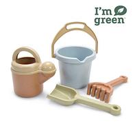 Dantoy Bio-Toy Bucket and Spade 4 Piece Playset, Eco-Conscious Toys Made from Sugarcane