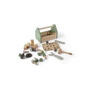 Dantoy - Boîte à outils en bois pour enfants - Jeu de rôle - Jouet en bois - Avec accessoires - 3 ans et +