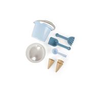 Dantoy - Bucket set w. Ice cream cones - Blue (4802)
