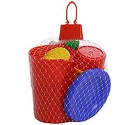 Dantoy Coffee Set in Net, Role Play Tea Party with 17 Pieces Pretend Play Toys for Kids - Multi-Colour