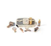 Dantoy ensemble de coiffure en bois jouet 8 pièces FSC dans une boîte de coiffeur