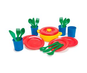 Dantoy Ensemble De Dîner Dans Un Jouet éducatif En Filet