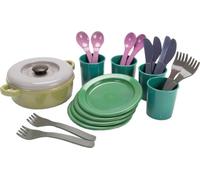 Dantoy Green Bean Service de table en filet, 22 pièces