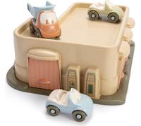 Garage Voitures en Bioplastique - Dantoy - 4 pcs - Pour Enfant à partir de 3 ans