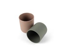 Dantoy - Tiny Biobased Cups Set - Mocca & Dark (6231)