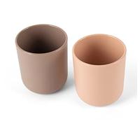 Dantoy - Tiny Biobased Cups Set - Mocca & Nude (6232)