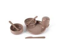 Dantoy - Tiny Biobased Dinner Gift Set - Mocca (6200)