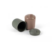 Dantoy - Tiny Biobased Sippy Cups - Mocca & Olive (6221)