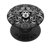 Danu Déesse Celtique Mythologie Païenne pour Homme PopSockets PopGrip Adhésif