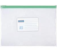 Danube 1797001pl-00 Fermeture Éclair Sac/Poche Zippée, PVC, A5, transparent