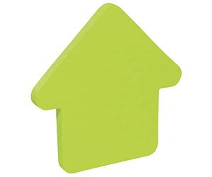 Danube 7560001pl-16 Notes autocollantes, Flèche, 1 x 50 feuilles, vert
