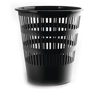 Danube D306-01 Corbeille à papier ajourée 16L Noir