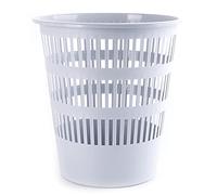 Danube D306-13 Corbeille à papier ajourée 16 L gris