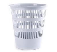 Danube D307-13 Corbeille à papier ajourée 12L Gris