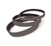 Danveey Cqinju-pour imprimante 3D Courroie synchrone GT2 Longueur Périmètre 84 à 274 MM Modèle 84 94 96 98 100 108 110 112 à 274-2GT Pièces d'imprimante 3D Courroie de Distribution 2M,(2GT-250)